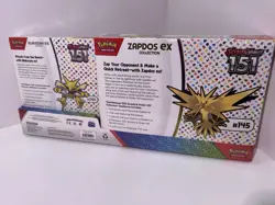 Pokemon TCG - 151 Costco 2 Box Bundle - Zapdos ex and Alakazam ex - Image 2