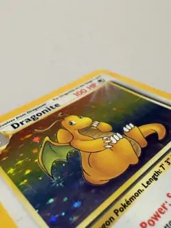 1999 Pokemon Fossil Dragonite 4/62 Holo - Unlimited - LP - Original WOTC Vintage - Image 3
