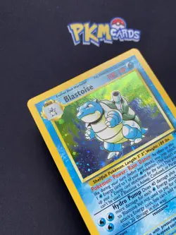 Pokemon TCG Blastoise Base Set 2 2/130 Holo Rare With Swirl LP. - Image 2