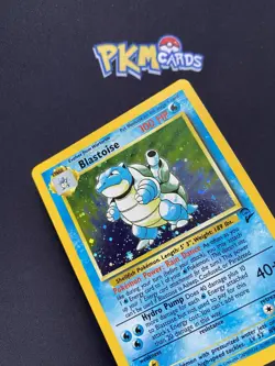 Pokemon TCG Blastoise Base Set 2 2/130 Holo Rare With Swirl LP. - Image 3