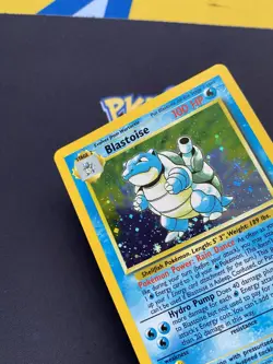 Pokemon TCG Blastoise Base Set 2 2/130 Holo Rare With Swirl LP. - Image 5