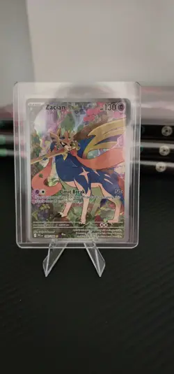 Pokemon Phantasmal Flames Zacian 100/094 Illustration Rare Pack Fresh - Image 1