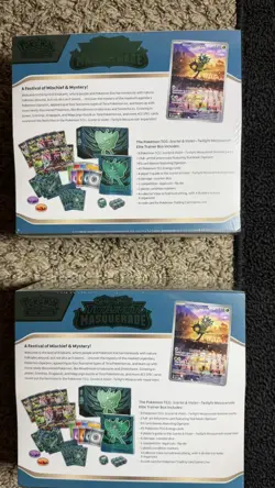 Pokemon TCG Twilight Masquerade Elite Trainer Box ETB New/Sealed- Lot of 2 - Image 2