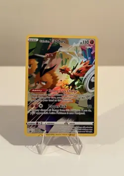 Galarian Zapdos SWSH283 Black Star Promos Crown Zenith Holo Pokemon NM - Image 1