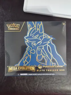 Pokemon TCG:Pokemon Center Mega Evolution Lucario Elite Trainer Box ETB - SEALED - Image 3