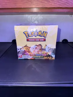 Pokemon TCG Sword Shield Darkness Ablaze Booster Box Factory Sealed - Image 1