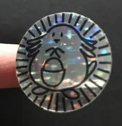 Chansey Pokemon Coin Wizards 1999 Silver Original WOTC Of The Coast DAMAGED - Image 3
