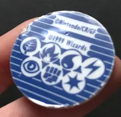 Chansey Pokemon Coin Wizards 1999 Silver Original WOTC Of The Coast DAMAGED - Image 5