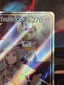 Pokemon Solgaleo & Lunala GX Full Art TAG TEAM Ultra Rare 216/236 Holo - Image 3