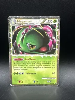Meganium Prime HGSS08 Holo Foil Pokemon TCG - Image 1
