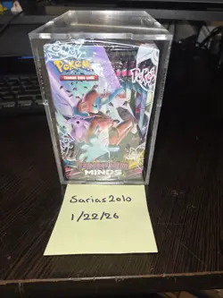 POKEMON UNIFIED MINDS SUN AND MOON BOOSTER BOX SEALED W/ACRYLIC CASE - Image 4