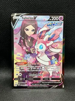 Sylveon TG14/TG30 ULTRA RARE HOLO BRILLIANT STARS TRAINER GALLERY Pokemon Swsh09 - Image 1