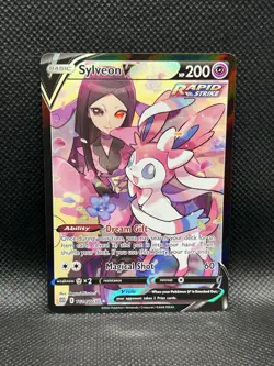 Sylveon TG14/TG30 ULTRA RARE HOLO BRILLIANT STARS TRAINER GALLERY Pokemon Swsh09 - Image 3