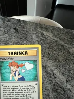 Pokemon TCG Misty's Wish Trainer Gym Challenge- Small Crease Last Pictures - Image 3