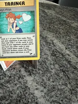 Pokemon TCG Misty's Wish Trainer Gym Challenge- Small Crease Last Pictures - Image 4