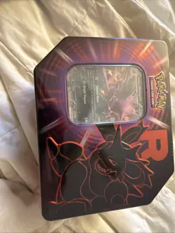 Pokemon TCG Factory Sealed Destined Rivals Team Rocket Tin - Nidoking EX - Image 5