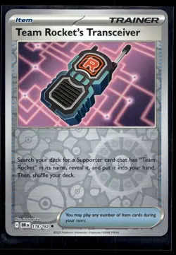 Team Rocket's Transceiver 178/182 Pokemon Sv10: Destined Rivals Reverse Holo - Image 1