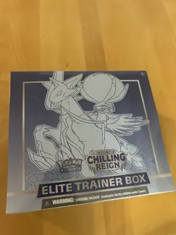 Pokemon Chilling Reign Elite Trainer Box Ice Rider Calyrex FACTORY SEALED - Image 1
