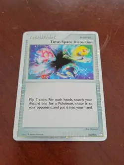 Pokemon Time-Space Distortion 124/123 Mysterious Treasures Secret Rare - Image 1