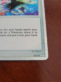 Pokemon Time-Space Distortion 124/123 Mysterious Treasures Secret Rare - Image 5