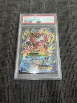 2016 Pokemon XY BREAKpoint #115 Gyarados EX Full Art PSA 10 - Image 1