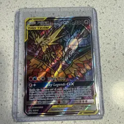 Pokemon TCG Moltres Zapdos Articuno GX SM210 Hidden Fate Promo - Image 1
