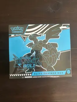 Pokemon TCG Scarlet & Violet: Black Bolt - Elite Trainer Box ETB - SEALED NEW - Image 1