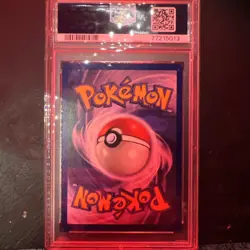 1999 Pokemon Game Charizard-Holo PSA NM-MT 8 Base Set U - Image 2