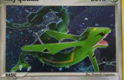 Pokemon Rayquaza 22/107 ex Deoxys Cosmos Holo Rare English MP - Image 2