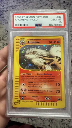 2003 POKEMON SKYRIDGE #H2 ARCANINE-HOLO PSA 10 - Image 5