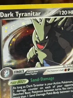 2004 Dark Tyranitar 20/109 EX Team Rocket Returns Holo Rare - Pokemon TCG LP MP - Image 4