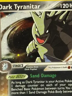 2004 Dark Tyranitar 20/109 EX Team Rocket Returns Holo Rare - Pokemon TCG LP MP - Image 5