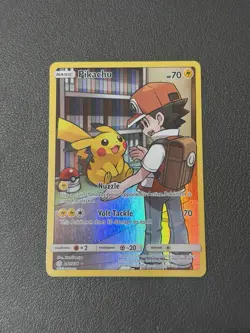 Pokemon Sun & Moon Cosmic Eclipse Pikachu Secret Rare 241/236 - Image 1