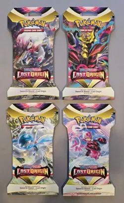 Pokemon Lost Origin Sleeved Booster Packs X4 - Image 1