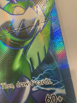 Pokemon BW Plasma Freeze Tornadus EX Full Art HOLO 114/116 , Damaged (creased) - Image 5