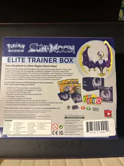 Pokemon Sun and Moon Base Set ETB Lunala Elite Trainer Box 728192530920 - Image 3