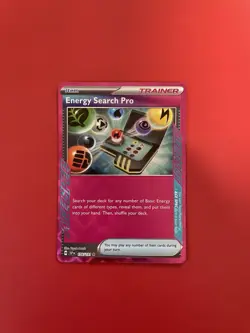 Pokemon Trainer Energy Search Pro 176/191 Sv08: Surging Sparks Holo (Pack Fresh) - Image 2