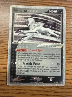 Absol ex 92/108 Power Keepers Holo Pokemon - Image 1