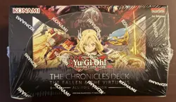 Yu-Gi-Oh 8x THE CHRONICLES DECK The Fallen & Virtuous All-Foil Edition Display - Image 1