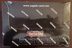 Yu-Gi-Oh 8x THE CHRONICLES DECK The Fallen & Virtuous All-Foil Edition Display - Image 2