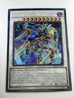 Arms of Genex Return Zero BLTR-EN009 Secret Rare 1st Edition Gem Mint 💎 - Image 1