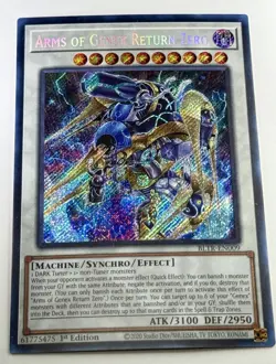 Arms of Genex Return Zero BLTR-EN009 Secret Rare 1st Edition Gem Mint 💎 - Image 2