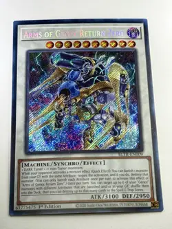 Arms of Genex Return Zero BLTR-EN009 Secret Rare 1st Edition Gem Mint 💎 - Image 3