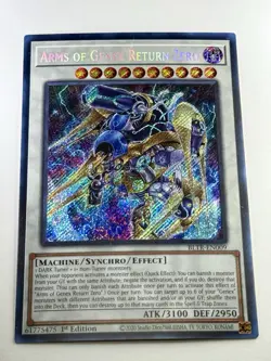 Arms of Genex Return Zero BLTR-EN009 Secret Rare 1st Edition Gem Mint 💎 - Image 4