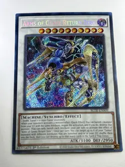 Arms of Genex Return Zero BLTR-EN009 Secret Rare 1st Edition Gem Mint 💎 - Image 5