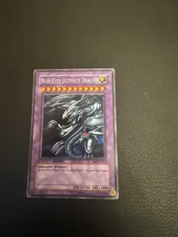 Yu-Gi-Oh! Blue-Eyes Ultimate Dragon JMP-EN005 Limited Ultra Rare - Image 1