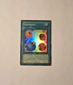 Yugioh Scapegoat Starter Deck Joey SDJ-041 1st Edition Super LP + Scapeghost - Image 1