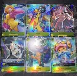 One Piece Egghead Starter Deck Alt Art LOT OF 6 ST29 006 011 013 003 010 007 - Image 1