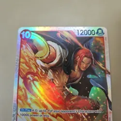 One Piece Shanks (OP06-007/376) Premium Booster The Best Vol. 2 NM FOIL TCG CCG - Image 3