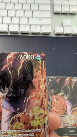 One Piece TCG English Sabo (Sealed Battle 2023 Vol. 1) OP05-083 Near Mint Foil - Image 4